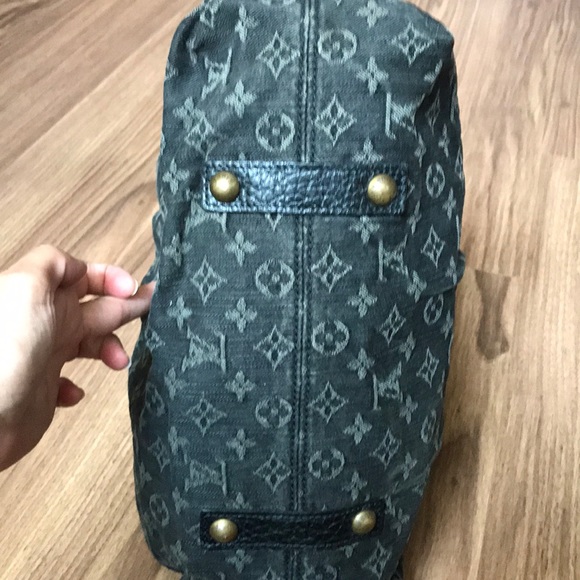 SOLD ‼️authentic Louis Vuitton denim shoulder bag - Picture 9 of 16